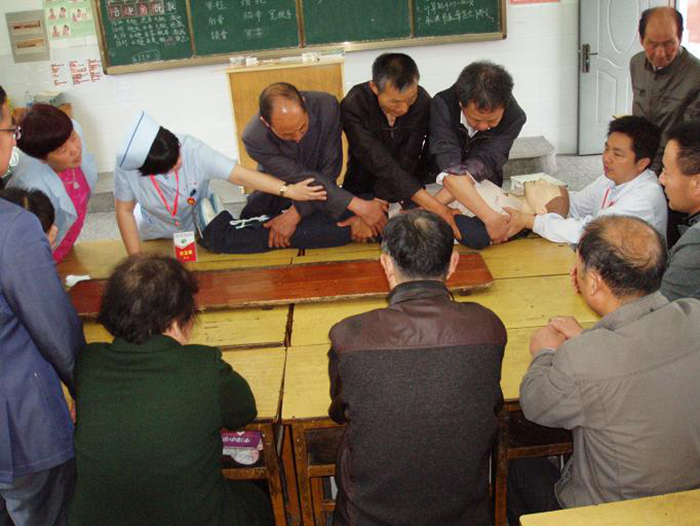 崇川区、开发区、通州湾示范区187名“村医”急救知识培训工作圆满完成